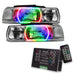 2000-2006 GMC Yukon Pre-Assembled Headlights with 2.0 Controller.