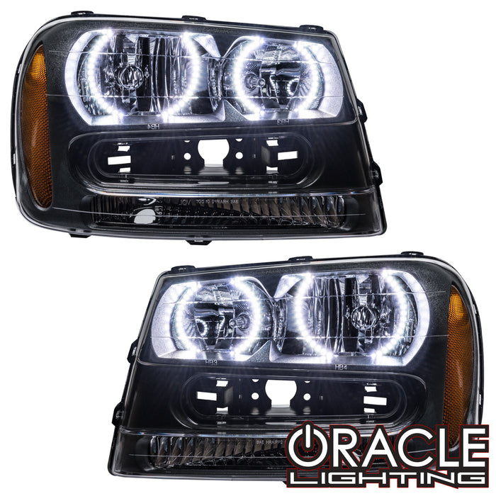 ORACLE Lighting 2002-2009 Chevrolet TrailBlazer Pre-Assembled Halo Headlights