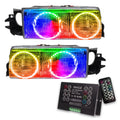 1991-1996 Chevrolet Caprice Pre-Assembled Halo Headlights with 2.0 Controller.
