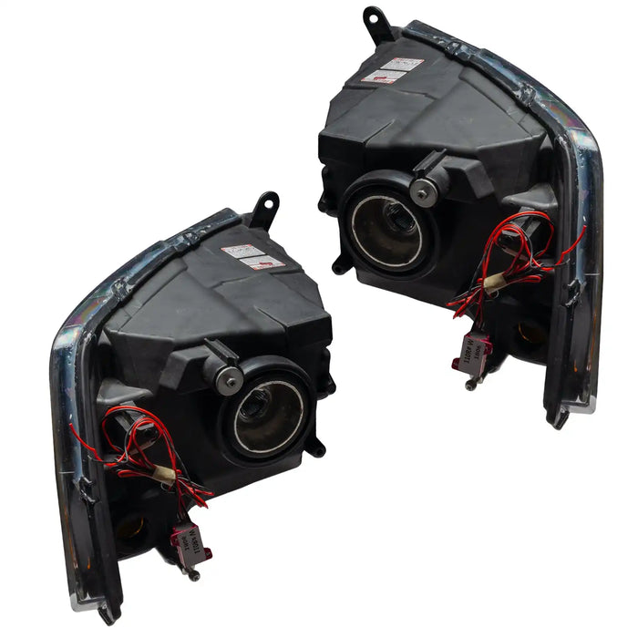2009-2012 Dodge Ram Non-Sport Pre-Assembled Headlights - Black