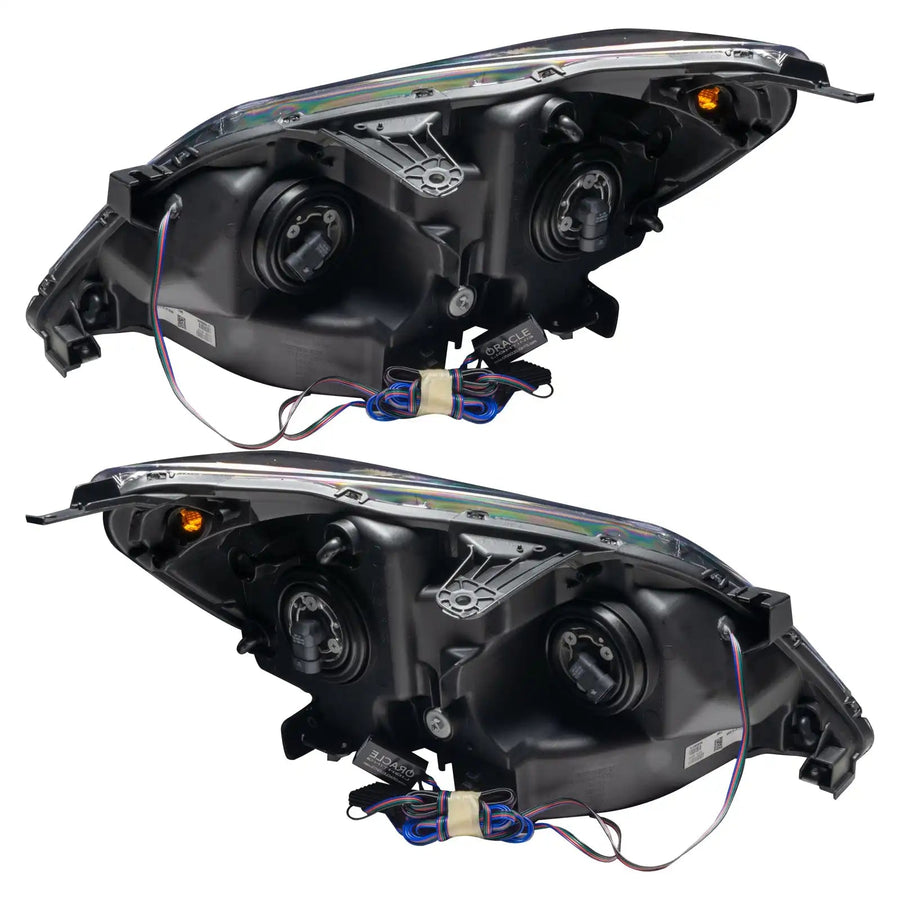 Rear view of 2008-2010 Honda Odyssey Pre-Assembled LED Halo Headlights
