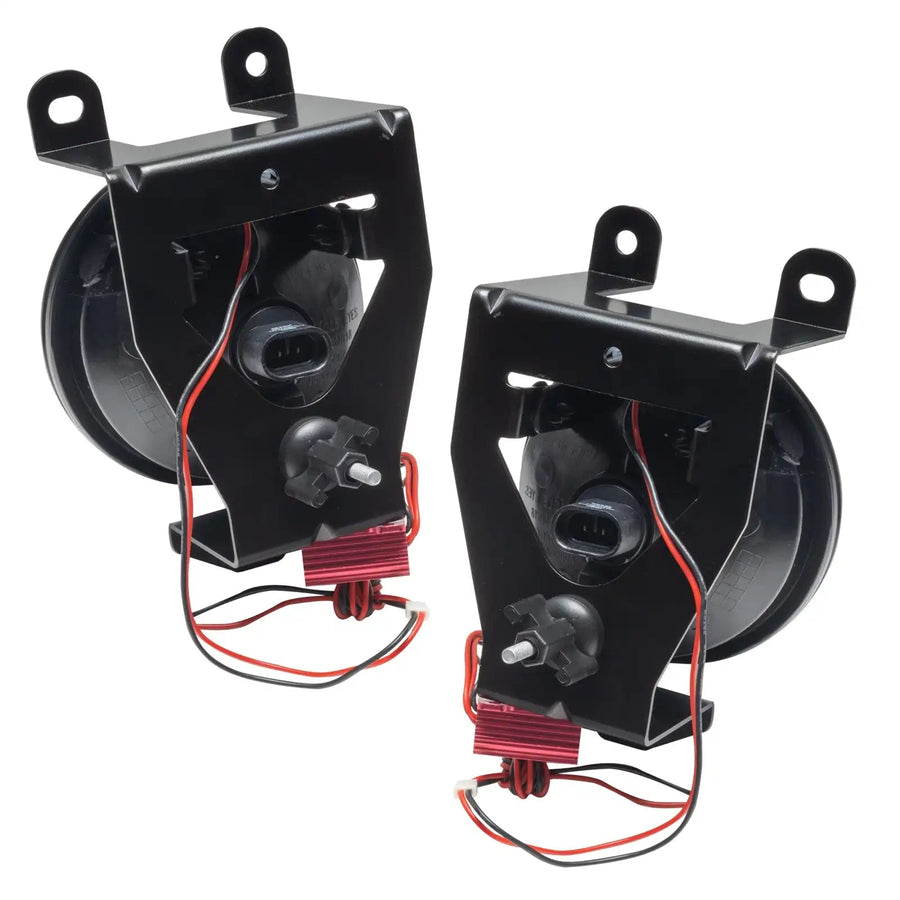 Rear view of 2001-2006 GMC Yukon-Denali Pre-Assembled Halo Fog Lights