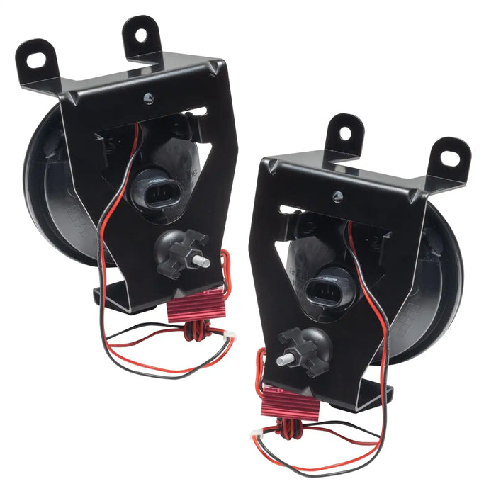 Rear view of 2001-2006 GMC Yukon-Denali Pre-Assembled Halo Fog Lights