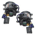 Rear view of 2012-2015 Toyota Tacoma Pre-Assembled Halo Fog Lights
