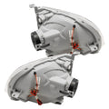 Rear view of 2005-2006 Toyota Tundra Regular/Accessible Cab Pre-Assembled LED Halo Headlights