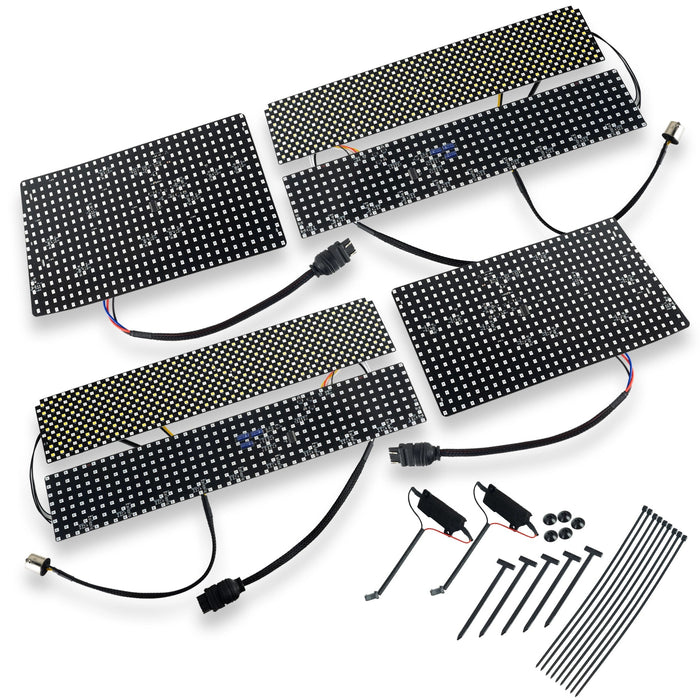 1987-1993 Mustang LX Full Sequential LED Tail Light Conversion Kit