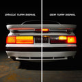 1987-1993 Ford Mustang LX Sequential LED Tail Light Conversion Kit - Plug & Play