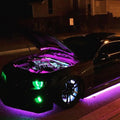 Black Corvette with multiple ORACLE Lighting products installed.