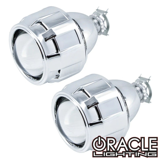 2.5" Bi-Xenon 70mm H1 6.1 Retrofit Projectors (Pair) w/Bezels
