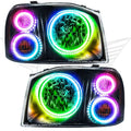 2001-2004 Nissan Frontier LED Triple Halo Headlight Kit