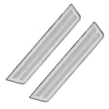 2011-2014 Dodge Charger Concept Sidemarker Rear Set with clear lenses.