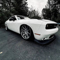 Close-up of front sidemarker installed on challenger