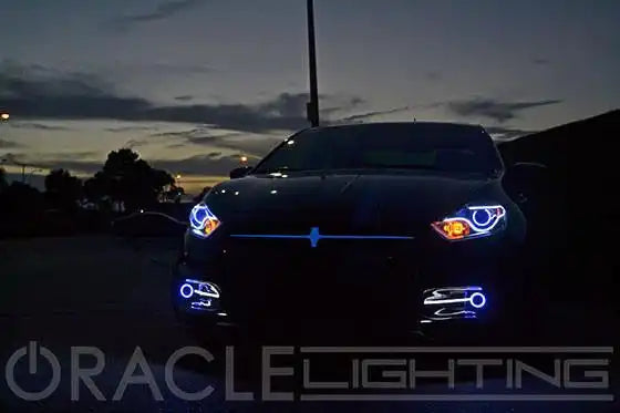 2013-2016 Dodge Dart LED Surface Mount Projector Fog Halo Kit