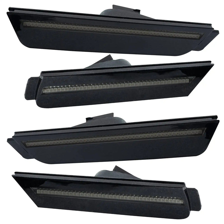 2010-2015 Chevrolet Camaro Concept SMD Sidemarker Set with ashen grey paint and tinted lenses.