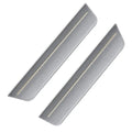2011-2014 Dodge Charger Concept Sidemarker Rear Set with billet metallic paint and clear lenses.