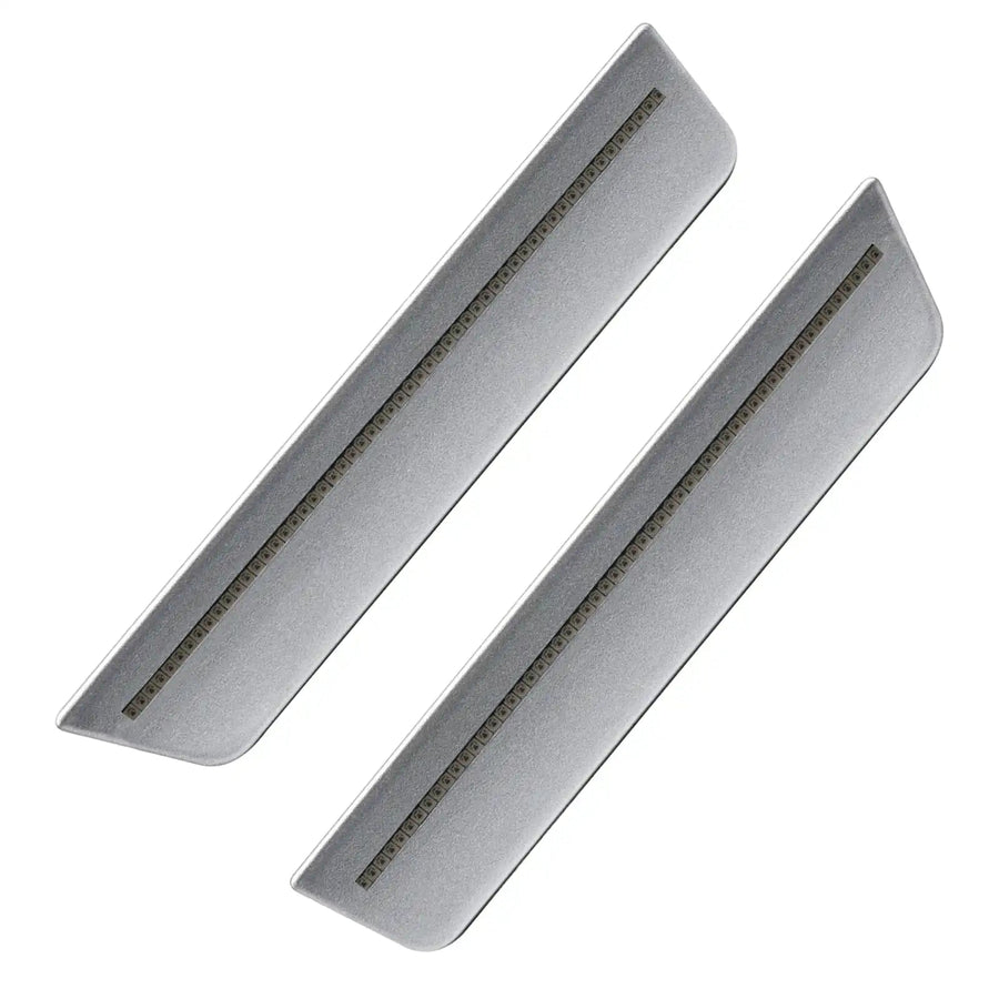 2011-2014 Dodge Charger Concept Sidemarker Rear Set with billet metallic paint and tinted lenses.