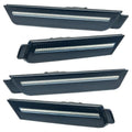 2010-2015 Chevrolet Camaro Concept SMD Sidemarker Set with blue velvet paint and clear lenses.