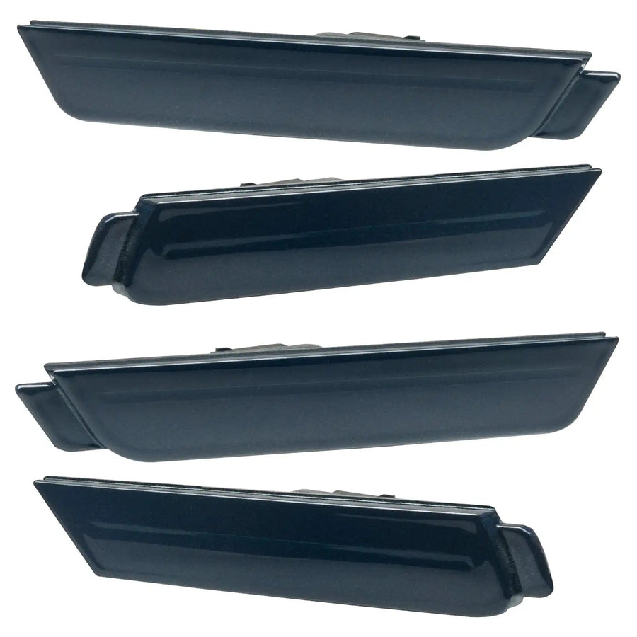 2010-2015 Chevrolet Camaro Concept SMD Sidemarker Set with blue velvet paint and ghost lenses.