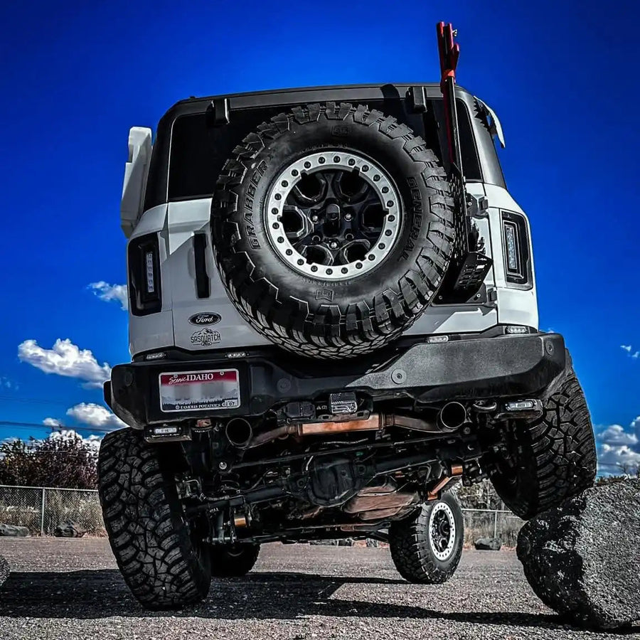 V2 | 2021-2025 Ford Bronco Flush Mount LED Tail Lights - Low Profile | 1,400 Lumens | LED Models