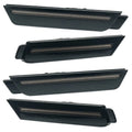 2010-2015 Chevrolet Camaro Concept SMD Sidemarker Set with carbon flash paint and tinted lenses.