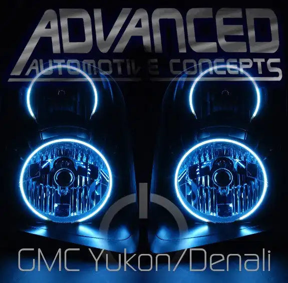 2007-2014 GMC Yukon LED Headlight Halo Kit