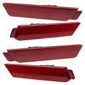 2010-2015 Chevrolet Camaro Concept SMD Sidemarker Set with crystal red paint and ghost lenses.