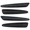 2005-2013 Chevrolet C6 Corvette Concept SMD Sidemarkers with cyber grey metallic paint and clear lenses.
