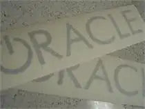 ORACLE Vinyl Stickers