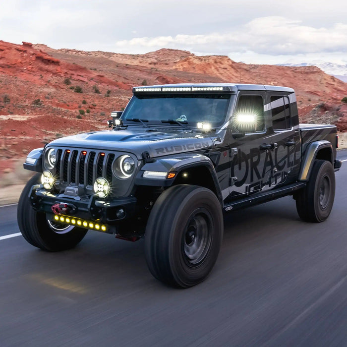 Jeep Wrangler JL & Gladiator JT Smoked Lens LED Front Sidemarkers Jeep Wrangler JL & Gladiator JT Smoked Lens LED Front Sidemarkers