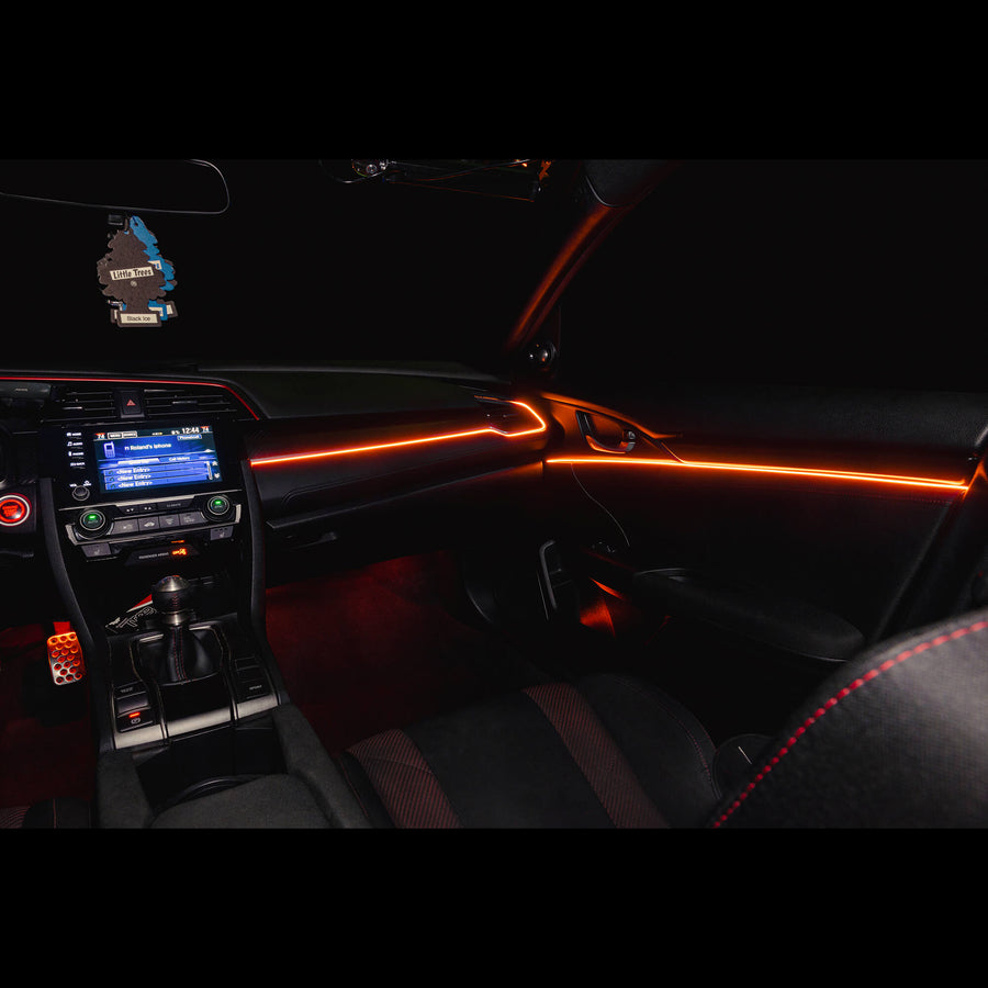 Dynamic ColorSHIFT 18-Piece Universal LED Interior Kit - Bluetooth Multi-Zone Lighting