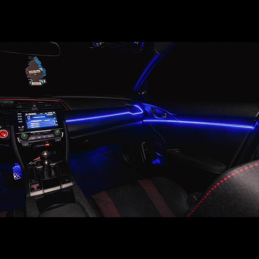 Dynamic ColorSHIFT 18-Piece Universal LED Interior Kit - Bluetooth Multi-Zone Lighting