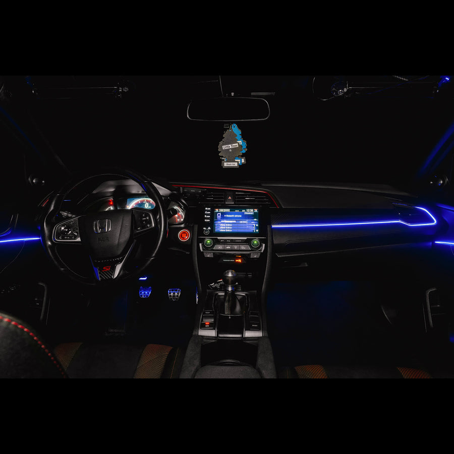 Dynamic ColorSHIFT 18-Piece Universal LED Interior Kit - Bluetooth Multi-Zone Lighting