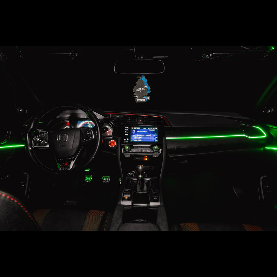Dynamic ColorSHIFT 18-Piece Universal LED Interior Kit - Bluetooth Multi-Zone Lighting