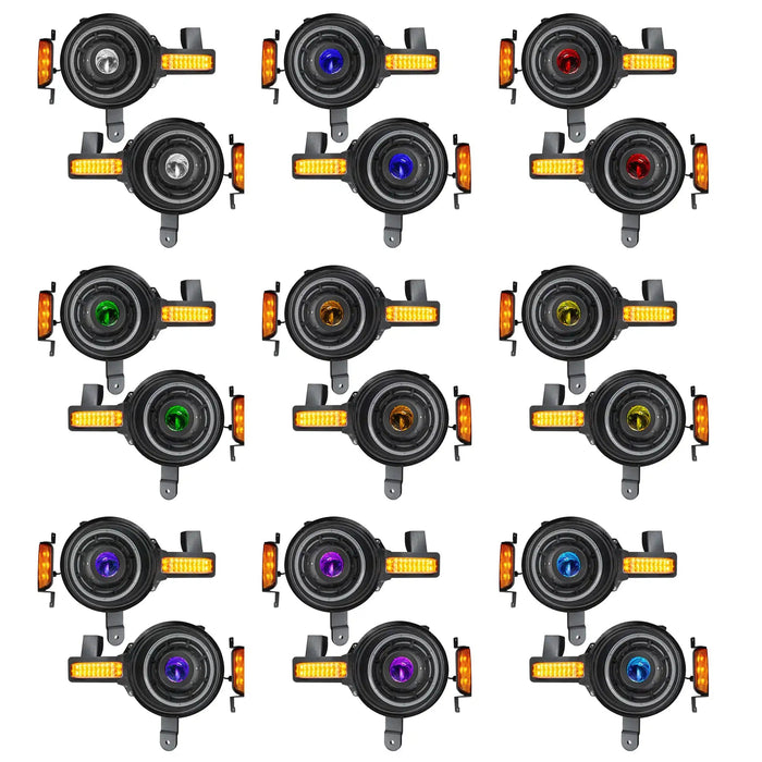 ORACLE Lighting Oculus™ ColorSHIFT® Bi-LED Projector Headlights for 2021+ Ford Bronco