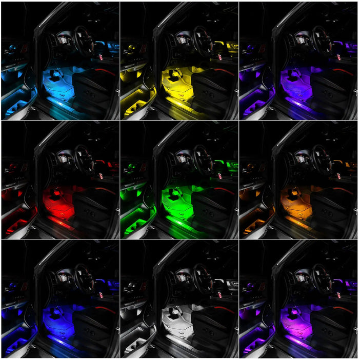 ORACLE Lighting 2019-2024 RAM Complete Interior Ambient Lighting ColorSHIFT RGB Conversion Kit