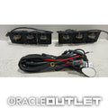 2021-2026 Ford Bronco Triple Fog Light Kit for Steel Bumper (Yellow Emitters) | ORACLE Outlet | GRADE B