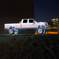 LED Illuminated Wheel Rings - Single / Double Row LED