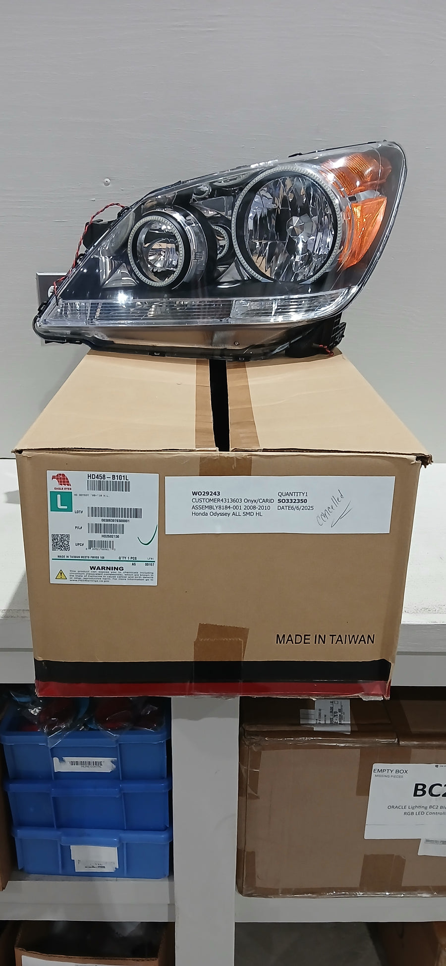 2008-2010 Honda Odyssey ALL SMD HL | ORACLE Outlet | GRADE C