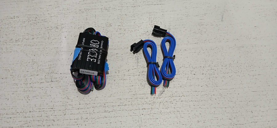 2011-2014 Chrysler 300C SMD HL Black NON HID ColorSHIFT DRL | ORACLE Outlet | GRADE C