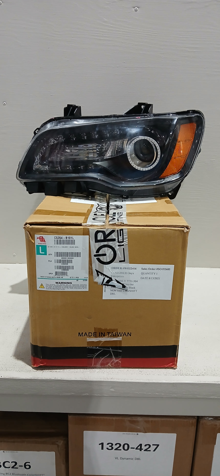2011-2014 Chrysler 300C SMD HL Black NON HID ColorSHIFT DRL | ORACLE Outlet | GRADE C
