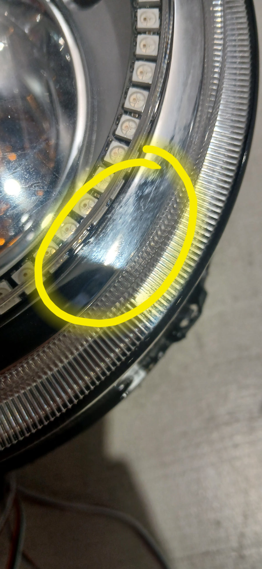 2008-2014 Dodge Challenger SMD HL (HID Style) | ORACLE Outlet | GRADE C