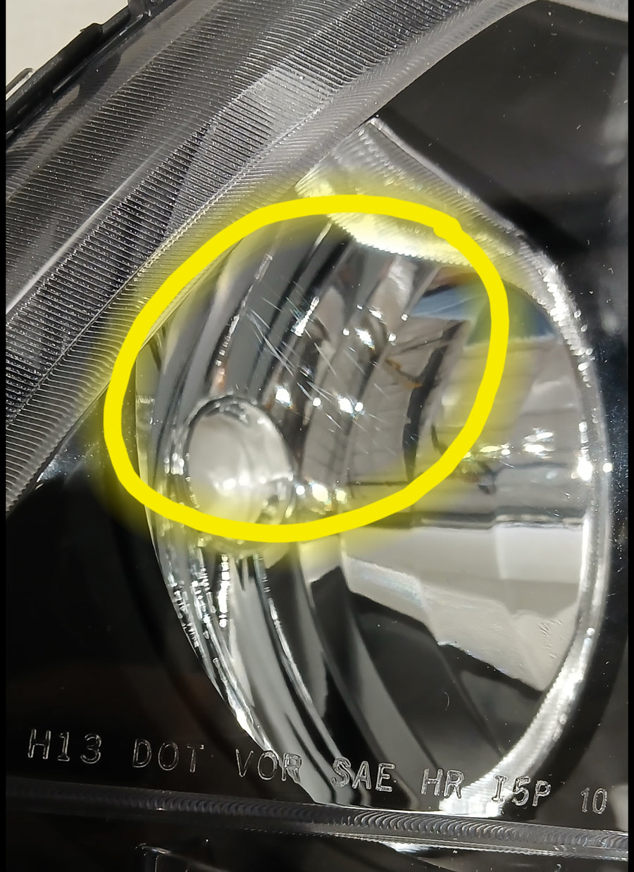 2010-2014 Ford Mustang HL (Non-HID) -R | ORACLE Outlet | GRADE C