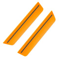 2011-2014 Dodge Charger Concept Sidemarker Rear Set with header orange paint and tinted lenses.