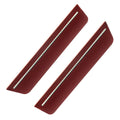 2011-2014 Dodge Charger Concept Sidemarker Rear Set with high octane red pearl paint and clear lenses.