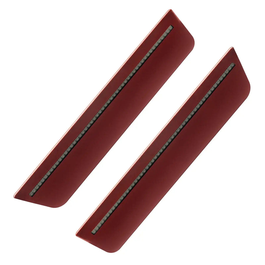 2011-2014 Dodge Charger Concept Sidemarker Rear Set with high octane red pearl paint and tinted lenses.
