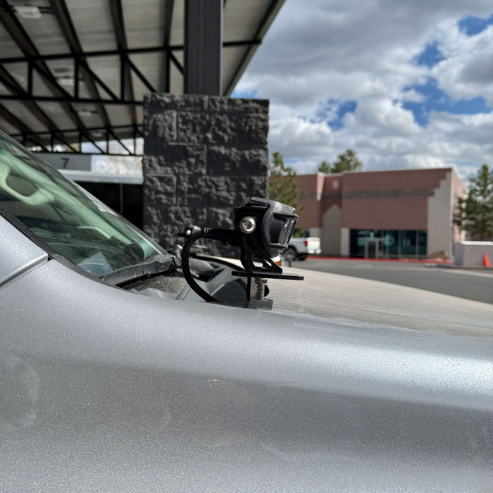 2010-2023 Lexus GX460 A-Pillar Hood Mount Brackets w/ VEGA™ Series 2 Spotlights