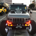 2007-2017 Jeep Wrangler JK VECTOR Pro Series II Full LED Grill - Integrated Headlights & DRL