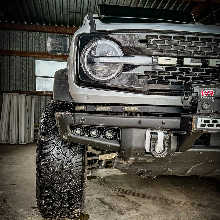 ORACLE Lighting 2021-2025 Ford Bronco Off Road LASER Auxiliary Lights + LED Fog Light Kit for Steel Bumper