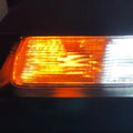 Close-up of Jeep Wrangler JL Sahara/Rubicon front turn signal