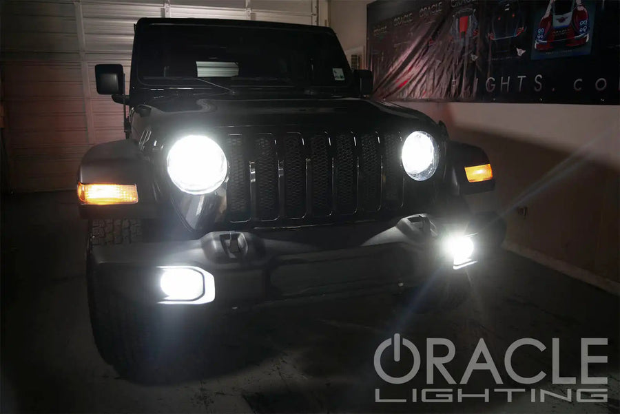 2001-2002 Chevrolet Silverado 3500 880/881/H27 - 4,000+ Lumen LED Light Bulb Conversion Kit (Fog Light) - Image 6